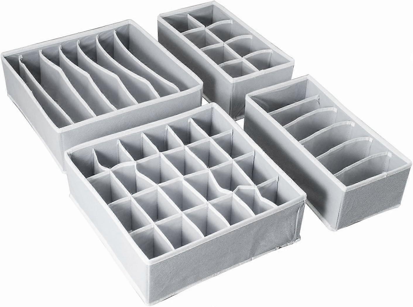 Underwear Organizer, Foldable Storage Box, Drawer Divider Kit