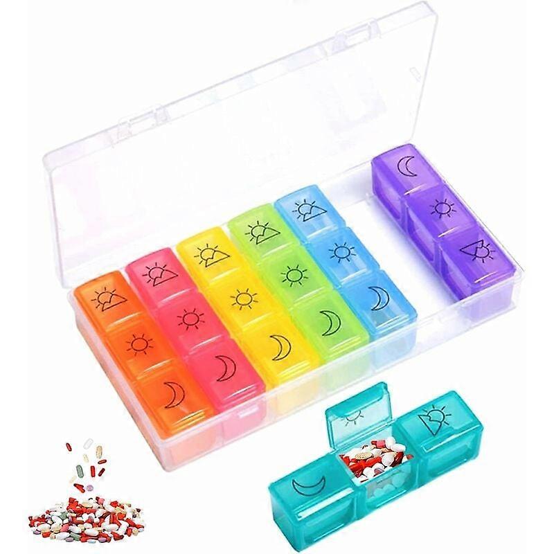 Moisture-Proof Durable Clear Pill Storage Box