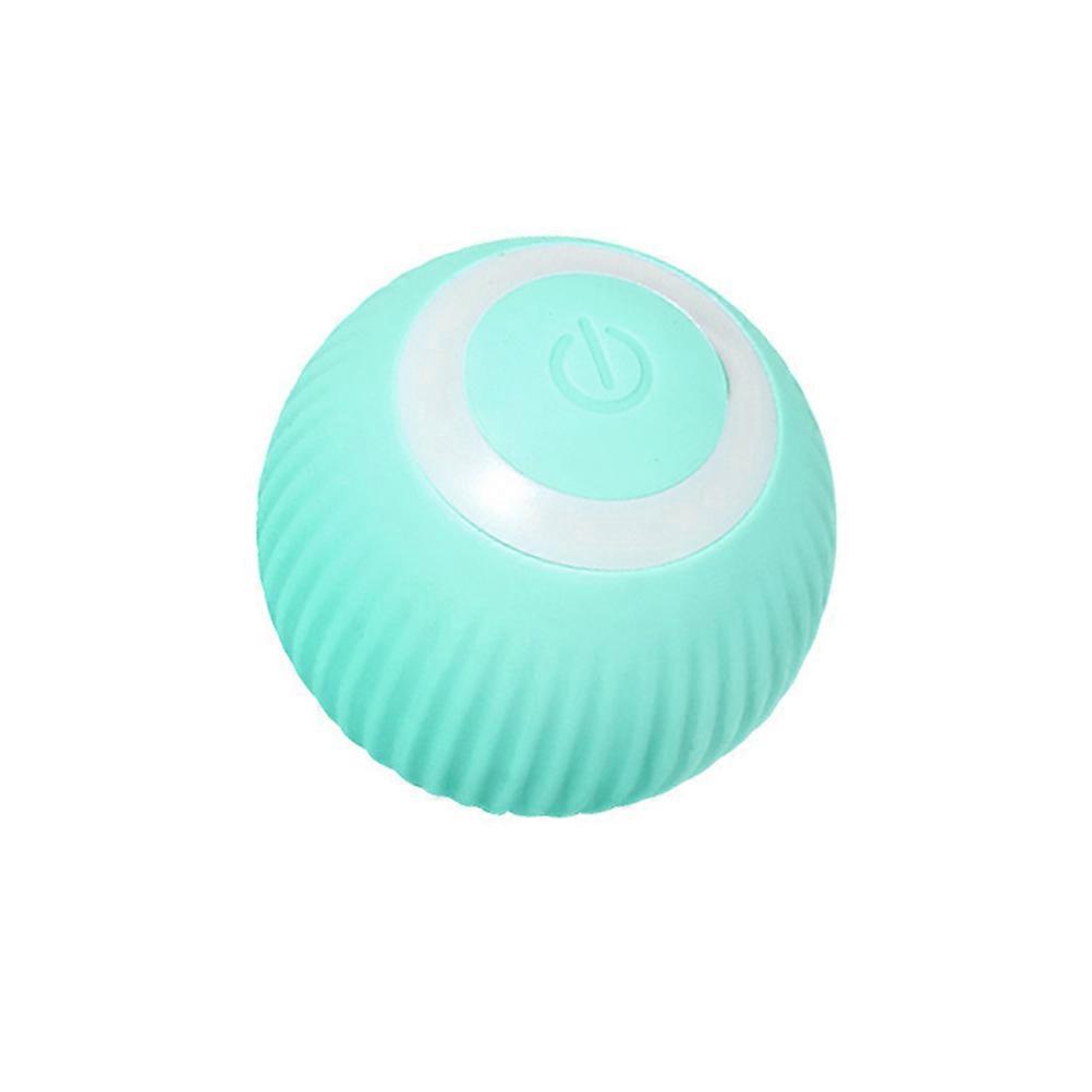 Interactive Cat Toys Balls USB Rechargeable Pet Toy Automatic Cat Ball with LED Light Kitten Toys