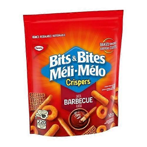 Crispers Bbq Αρωματισμένο Σνακ Mix Μπουκιές, 145 γραμμάρια (περίπτωση των 12)