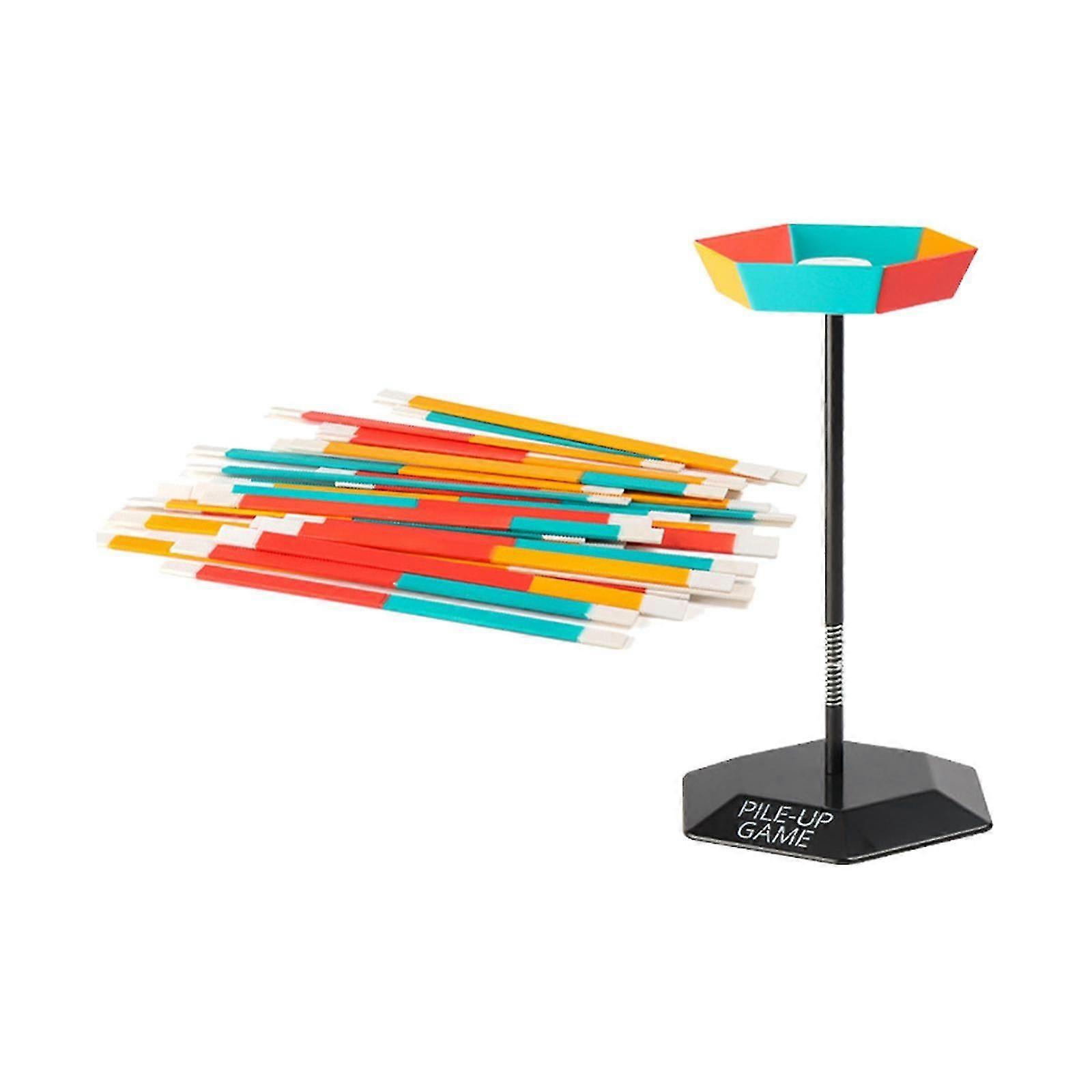 Sticks Stack Game Balancing Training Toys Creative Interaction Game Pile up Game Balancing Toy for Family Adults Parties Kids-GOOD