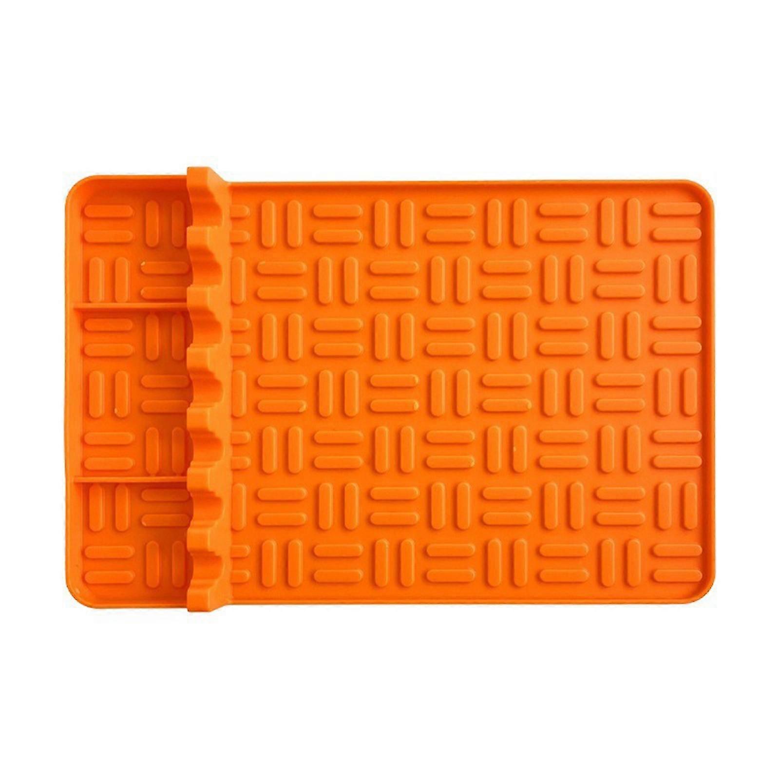 Silicone Griddle Tools Mat Durable Large Capacity Draining Mat Kitchen Supplies