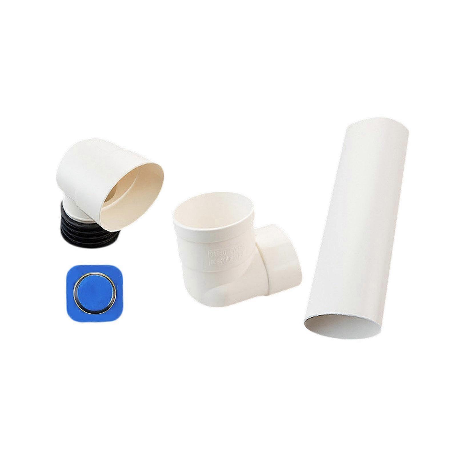 Offset Toilet Flens Adapter Flexibele Badkamer Wastafel PVC Offset Kast Flens