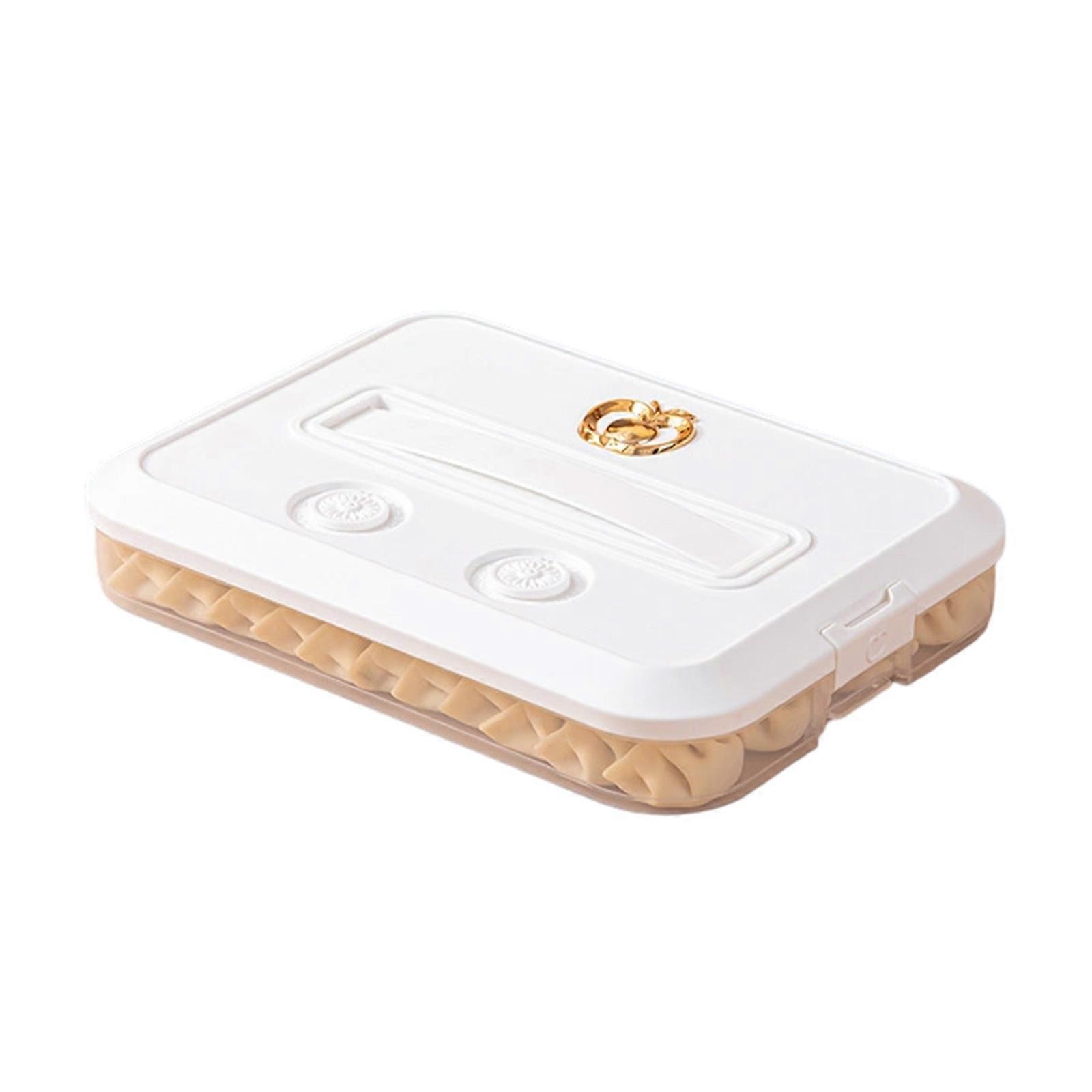 Fashionable Multiple Layer Food Storage Box With Lid Designs Accessory for Cookie Dumpling and More Organizatioin