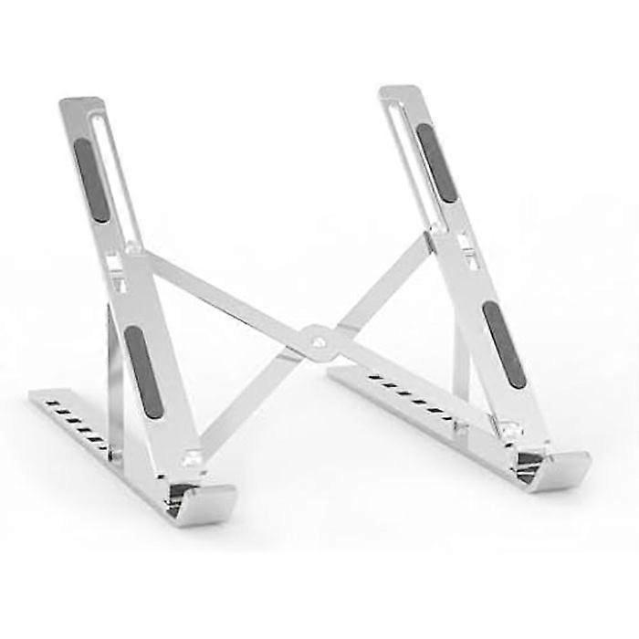 AISENS - LPS2M-173 - Adjustable Laptop/Tablet Desk Stand, Silver