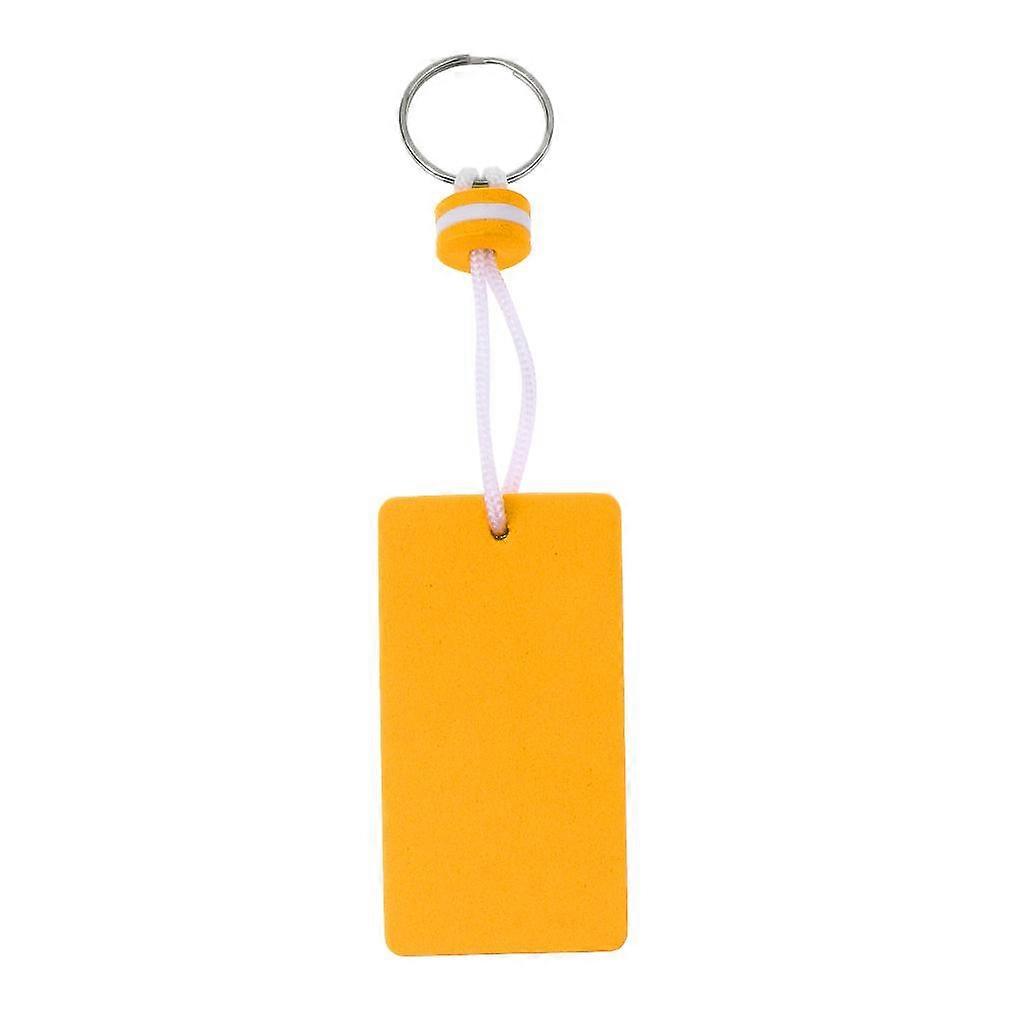 Yachting Boating Floating Keychain Keyring Key Ring-Sailing Rectangle Red