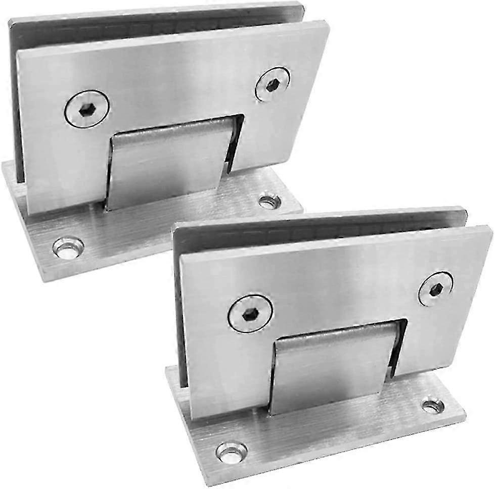 2 Pack 90 Degree Heavy Duty Bathroom Clamp