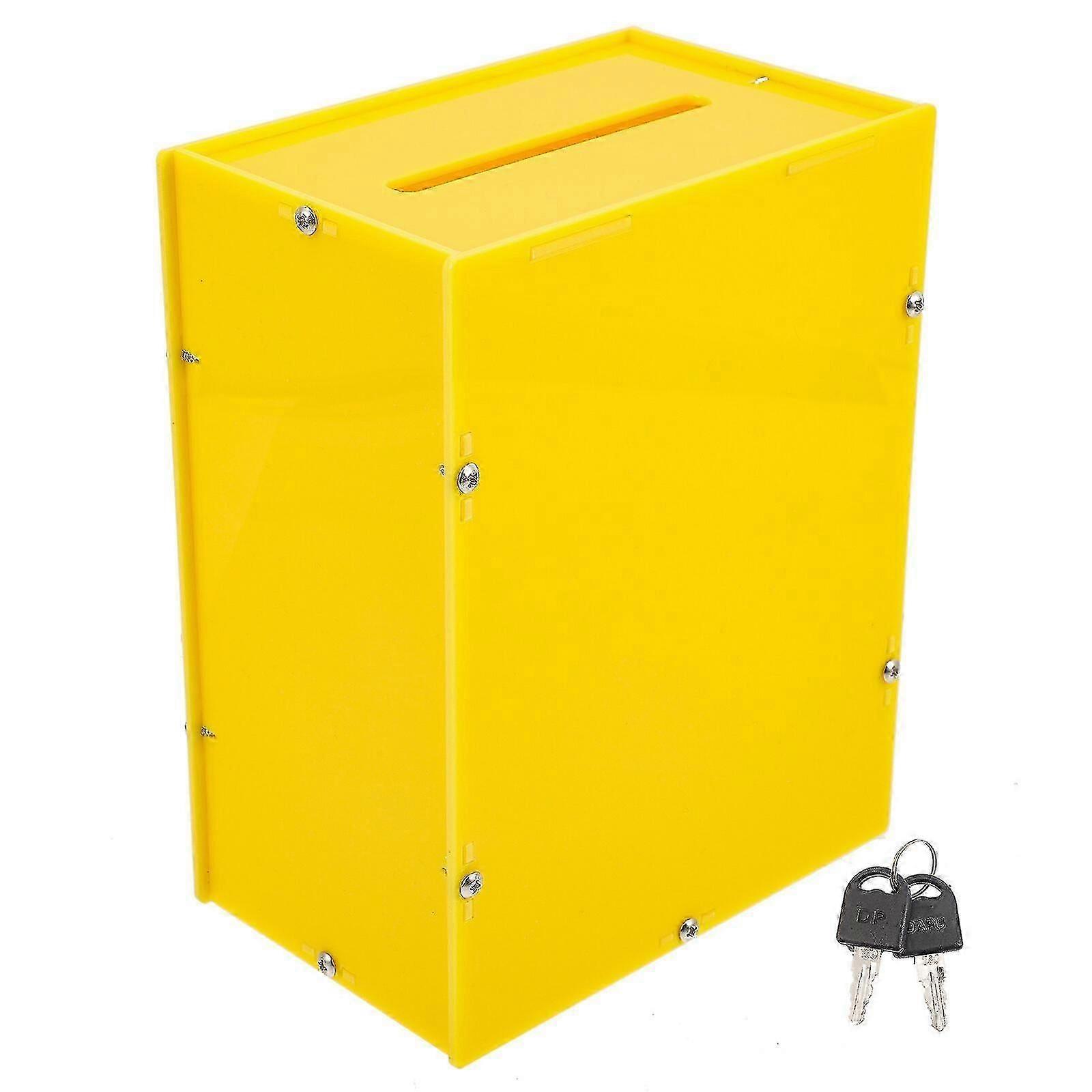Ballot Box Acrylic Voting Box Suggestion Box Wall Ballot Box With Slot And Lock