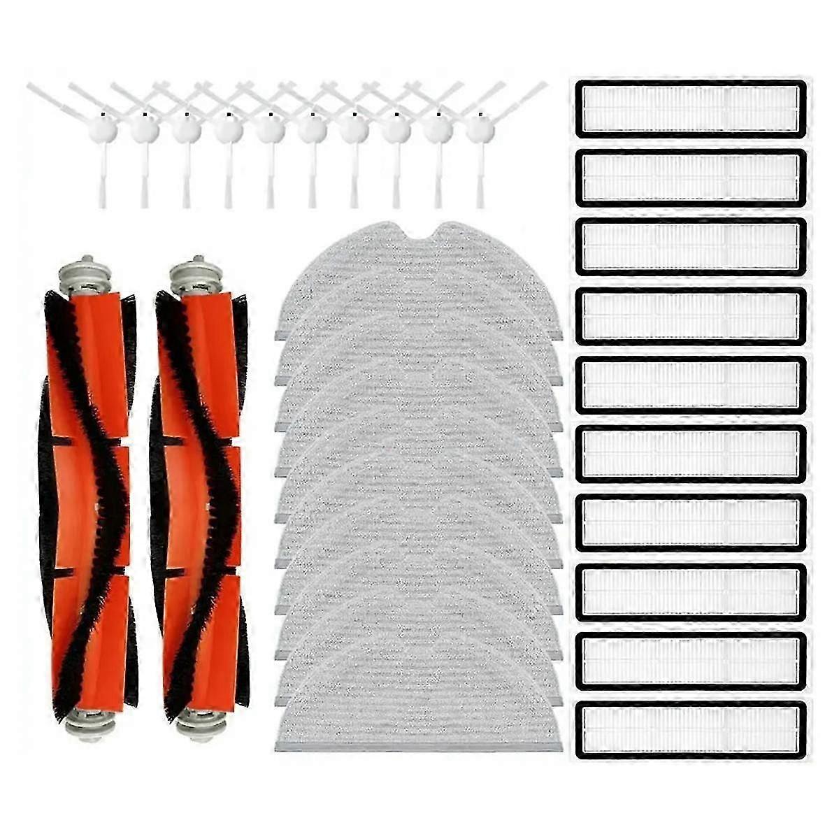 For D9 / D9 Max / L10 Pro / Trouver LDS Finder Robot Vacuum Main Side Brush Mop Filter Spare Part A DS