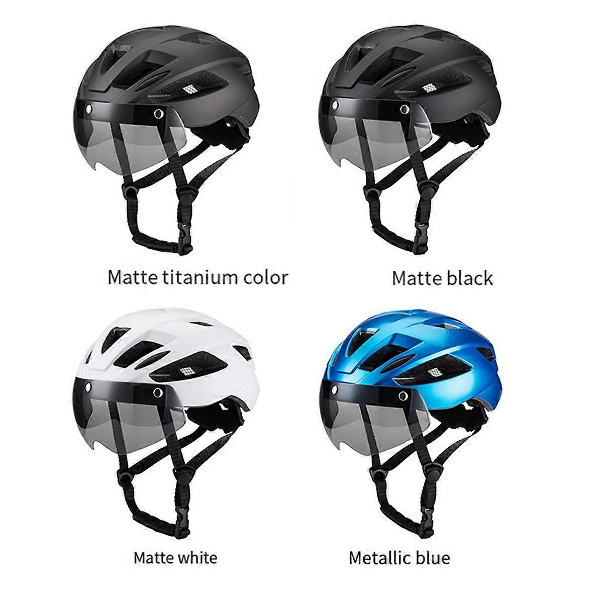 Adult Bike Helmet, Light Microshell, Men Women, Titanium