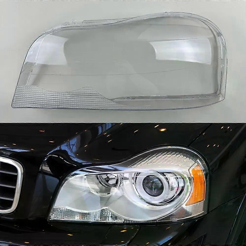 For Volvo XC90 2004-2013 Front Headlight Shell Transparent Headlamp Cover Lamp Shade Plexiglass Replace Original Lampshdade