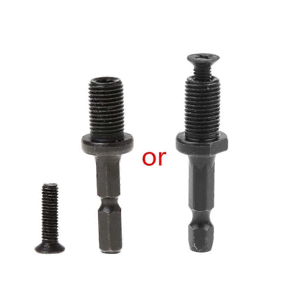 1/4" 6mm Hex Shank Keyless Drill Bit Chuck Adapter Converter Quick Change Tool  Other