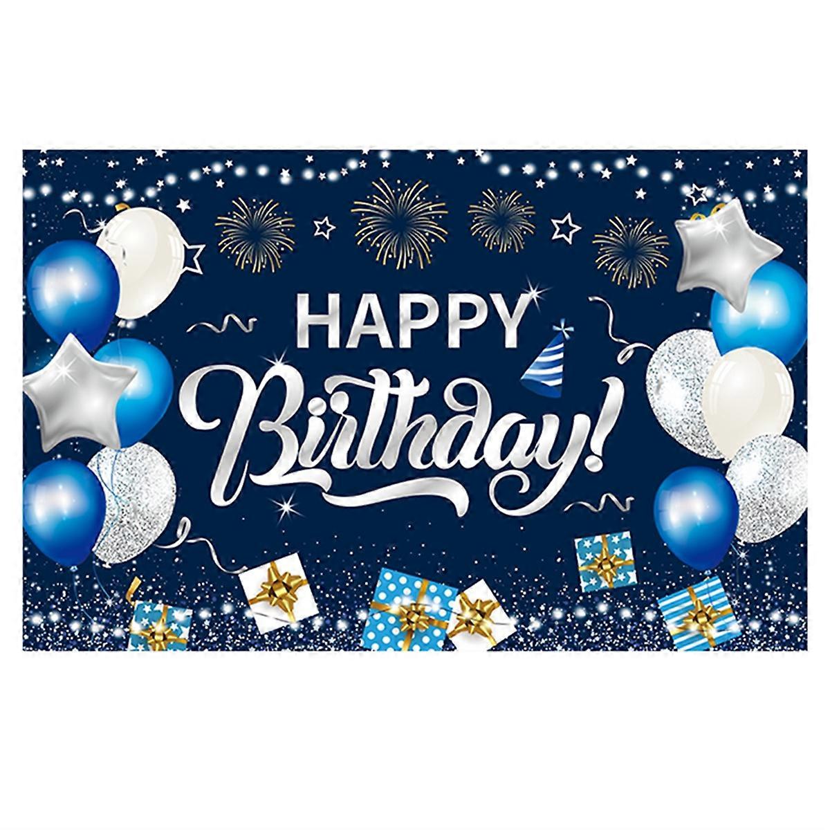 115X180cm Happy Birthday Photography Background Photography Cloth