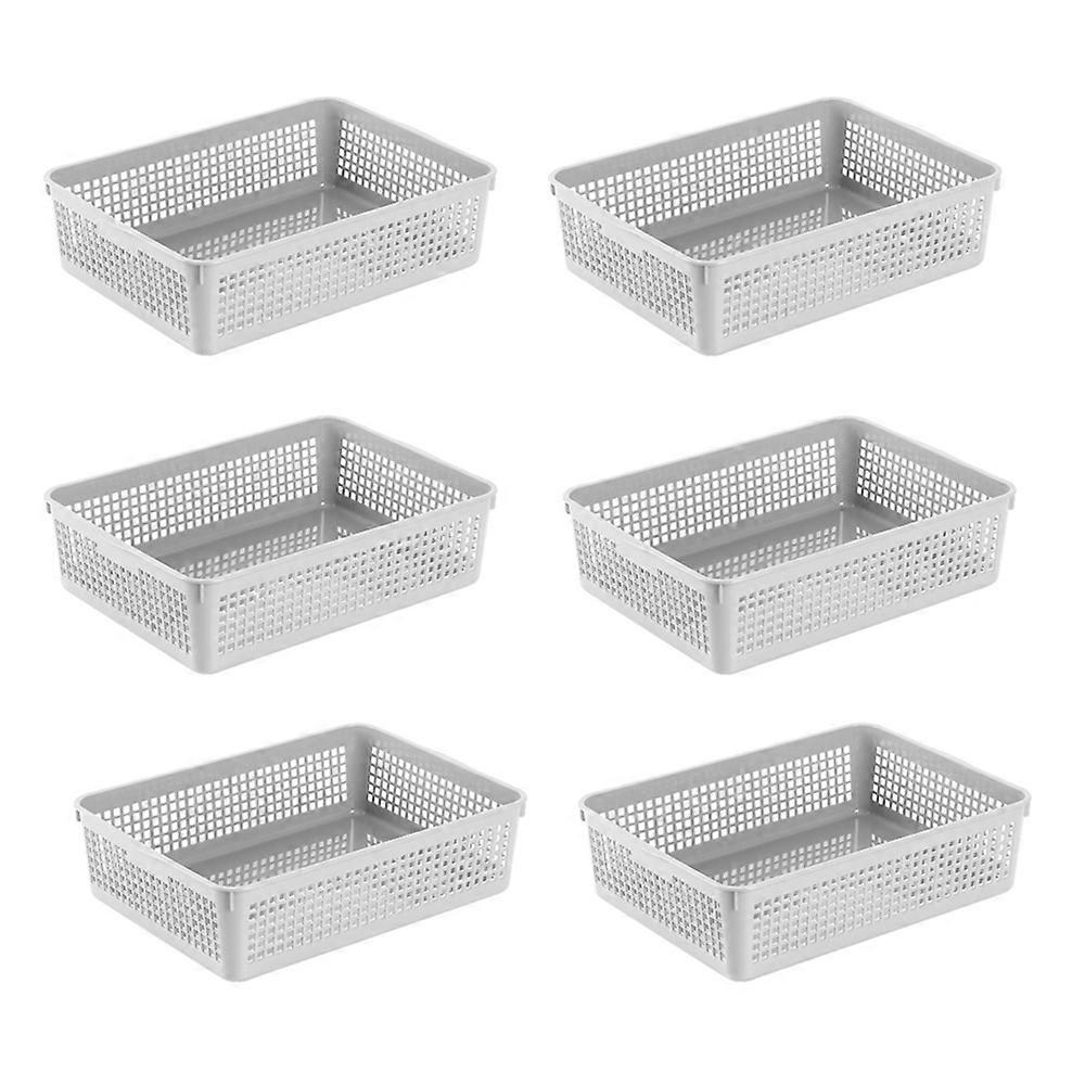 Efficient Organizing Baskets, Classroom Office Kitchen Bathroom Storage Solutions, Plastic Organizing Baskets for Practical Storage Needs