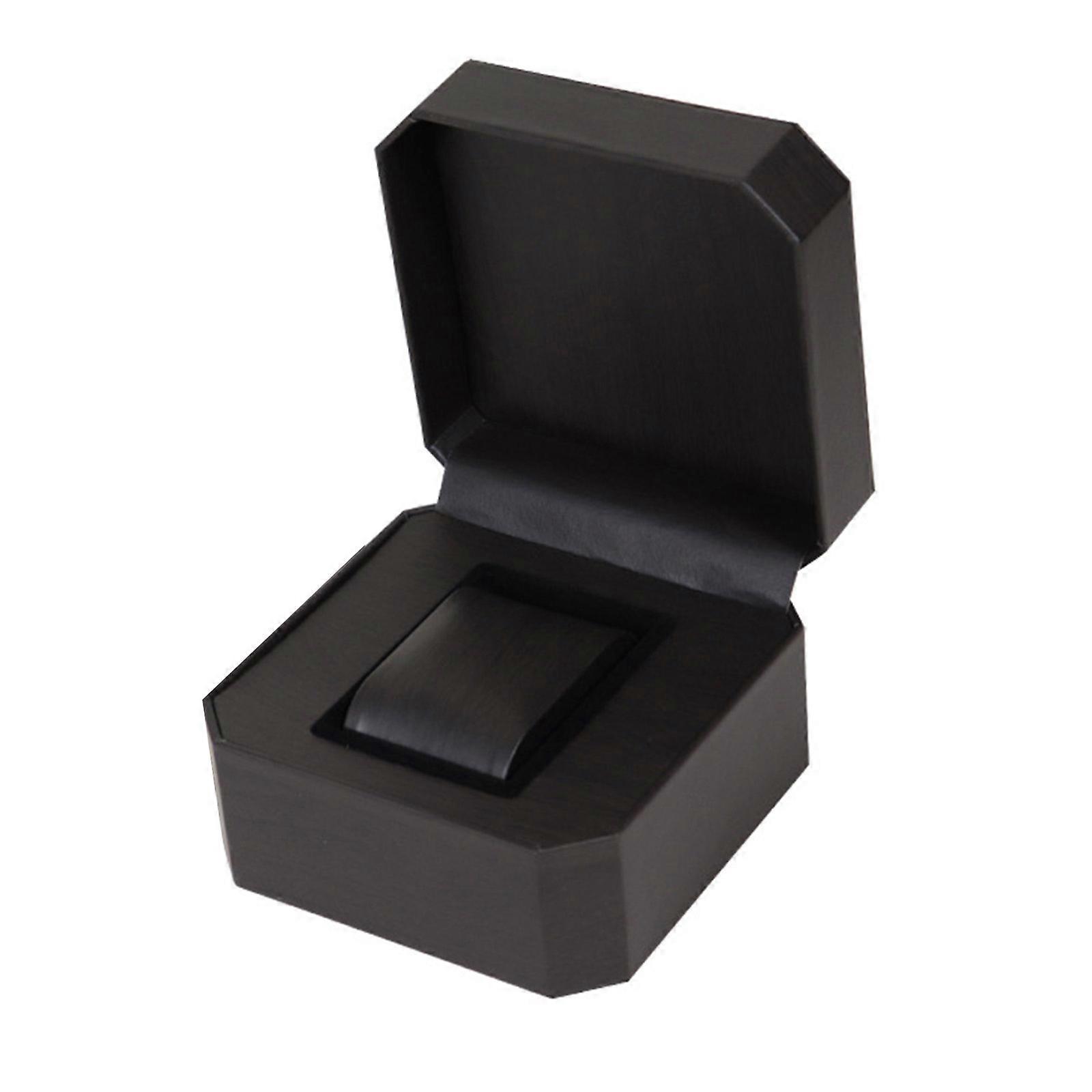 Watch Display Box Watch Organizer Watch Jewelry Organizer Watch Storage Box Leather Watch Case PU Material for Watches dark coffee