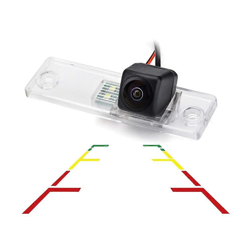HD Fisheye Backup Camera for Toyota 4Runner Hilux Surf Fortuner Innova with Night Vision and Fixed Parking Lines