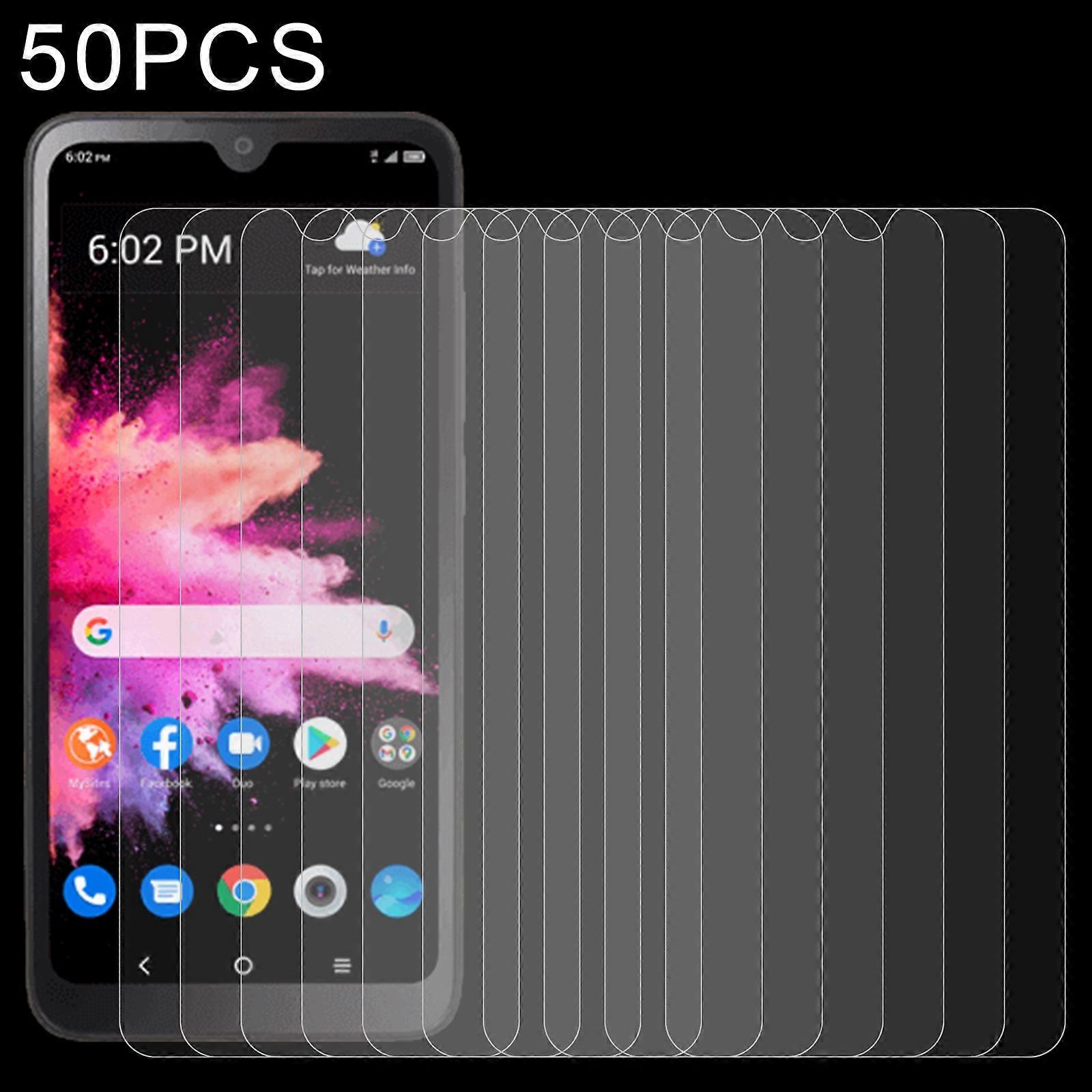 TCL 30 Z(50 PCS)용 TCL 30 Z용 50 PCS 0.26mm 9H 2.5D 강화 유리 필름