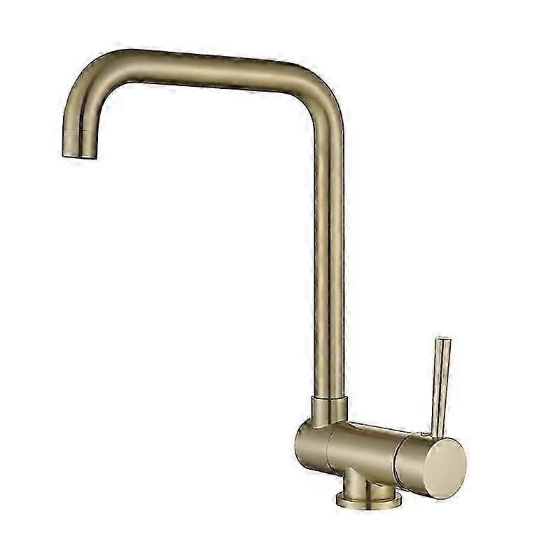 Brushed kitchen sink faucet for modern kitchen design