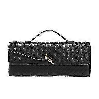 حقيبة كروس نسائية منسوجة - حقيبة كلاتش كتف قابلة للفصل