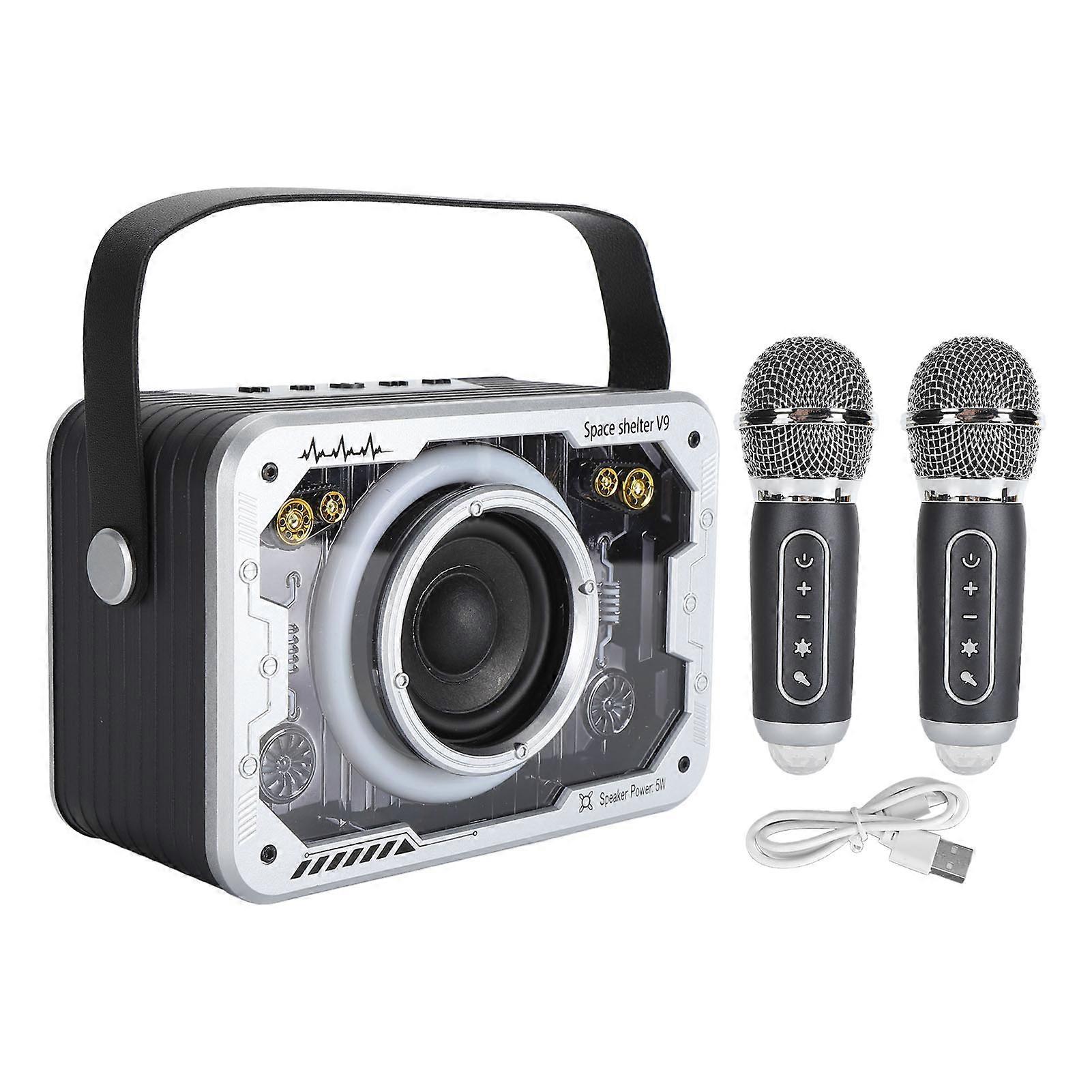Kids Karaoke Machine All In One Wireless Mini Portable Bluetooth Speaker with Microphone