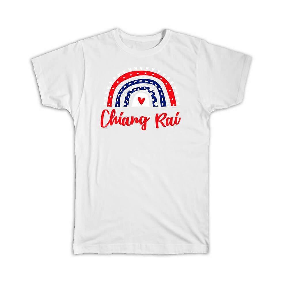 Gift T-Shirt: Chiang Rai Thailand Rainbow