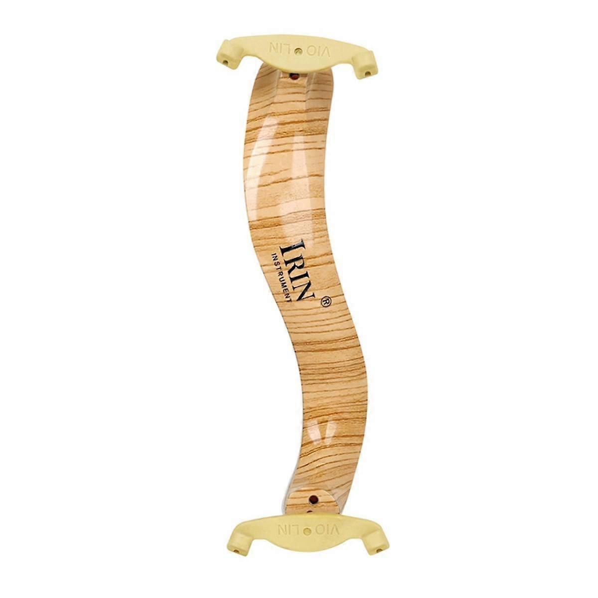 4/4 Classical Style Violin Shoulder Rest Wooden Grain Violin Shoulder Rest with
