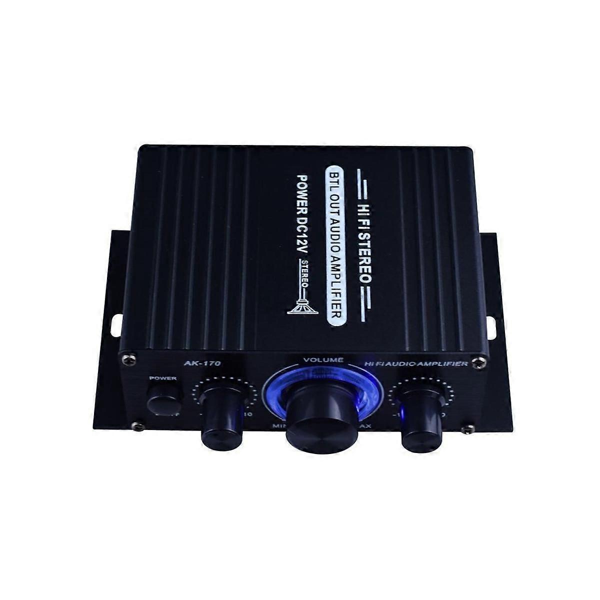 Endstufe FM Radio Mini Verstärker 400W Hifi Mini Hifi Audio Endstufe Audio-Verstärker Ak170 Audio-Verstärker