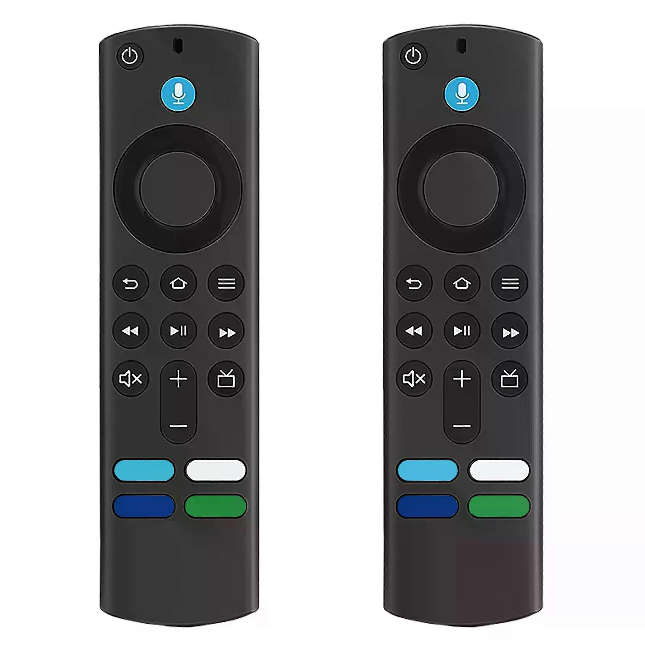 con L5B83G Télécommande à commande vocale de 3e génération - Compatible avec Smart TV Stick (2e génération, 3e génération, Lite, 4K), TV Cube (1ère et 2ème