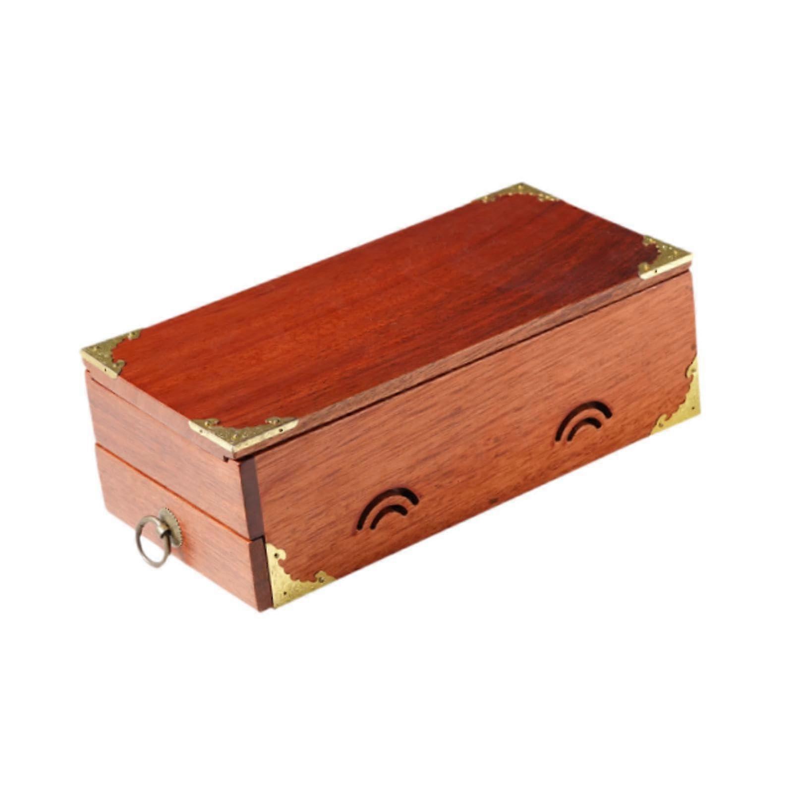 Steak BBQ Box for Smoked Meat, Unique Wooden Tableware, 30cm x 15cm x 10cm, Perfect for BBQ Enthusiasts