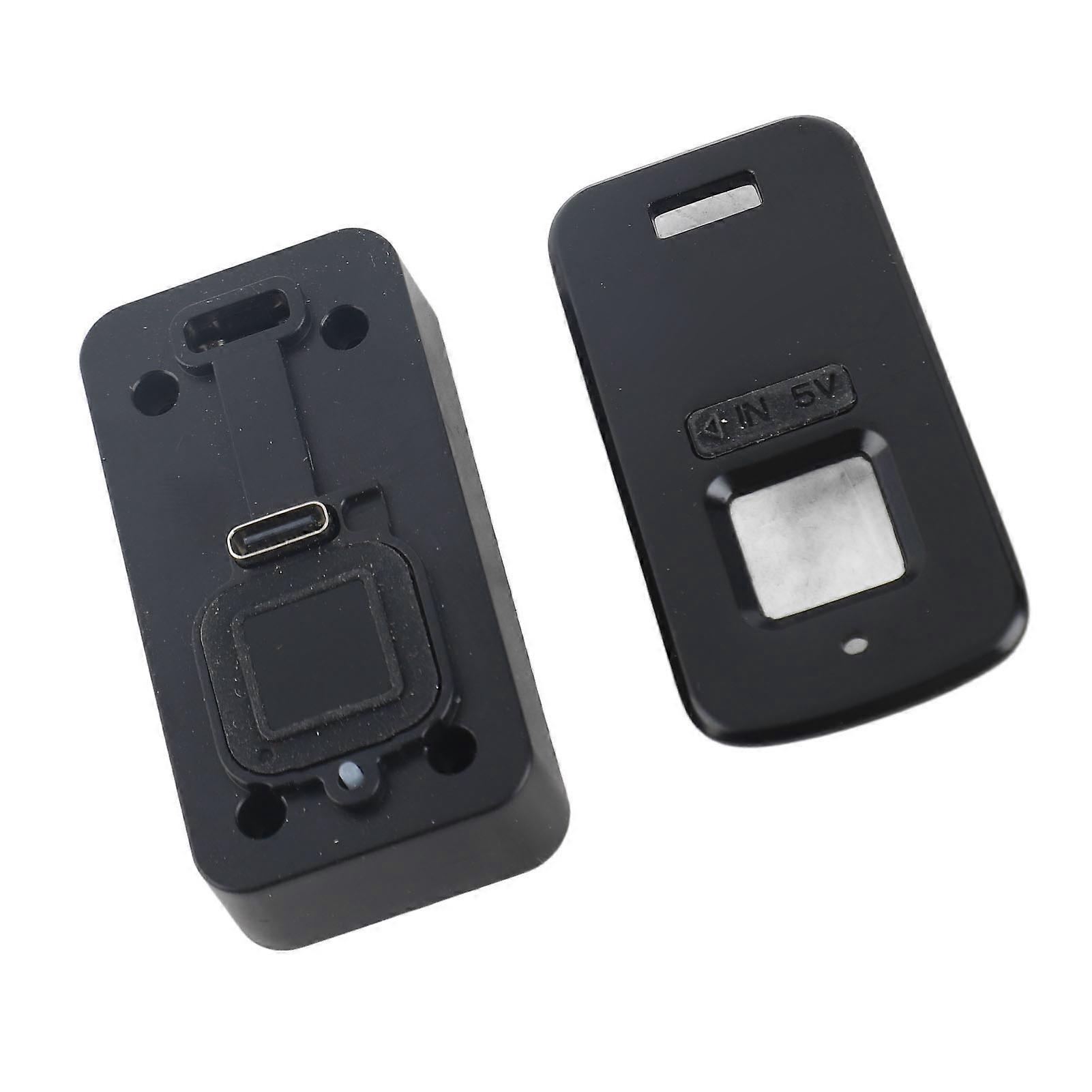 Luggage Fingerprint Lock Zipper Embedded Portable Advanced Smart Security Lock for Suitcase Backpack Bag 