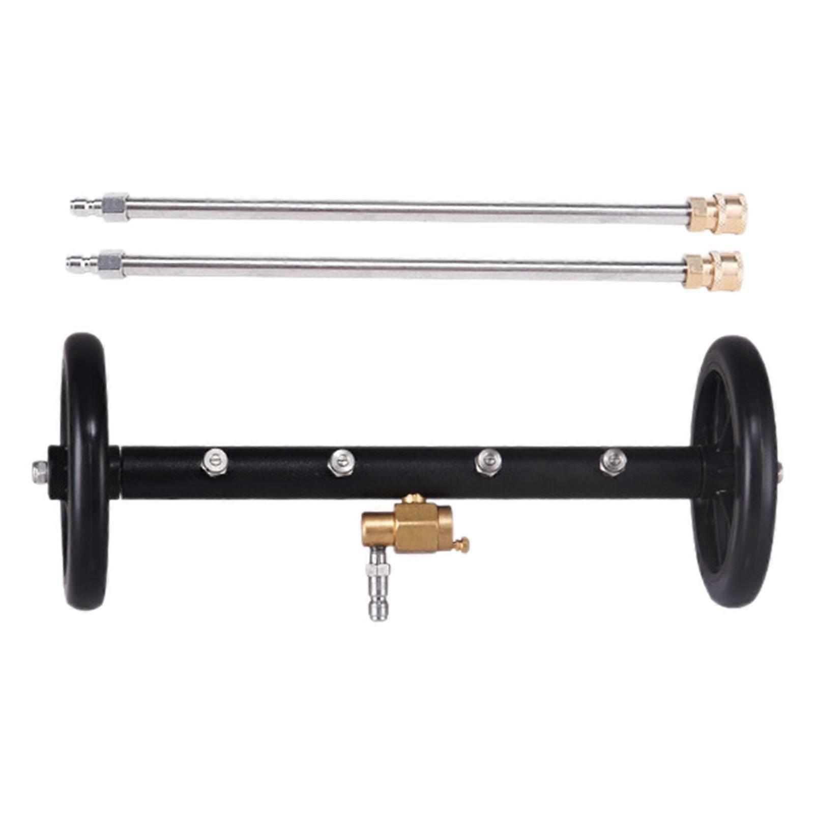 Double Function Undercarriage Cleaner Accessories Sturdy Parts Wheel Design