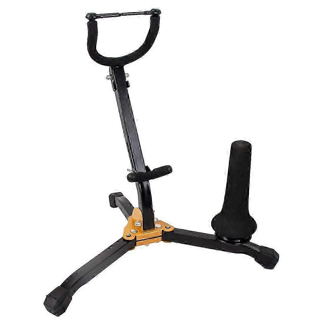Saxophone Stand Folding Alto Sax Stand Portable Triangle Base Saxophone Accessories Clarinet Saxophone Display Stand