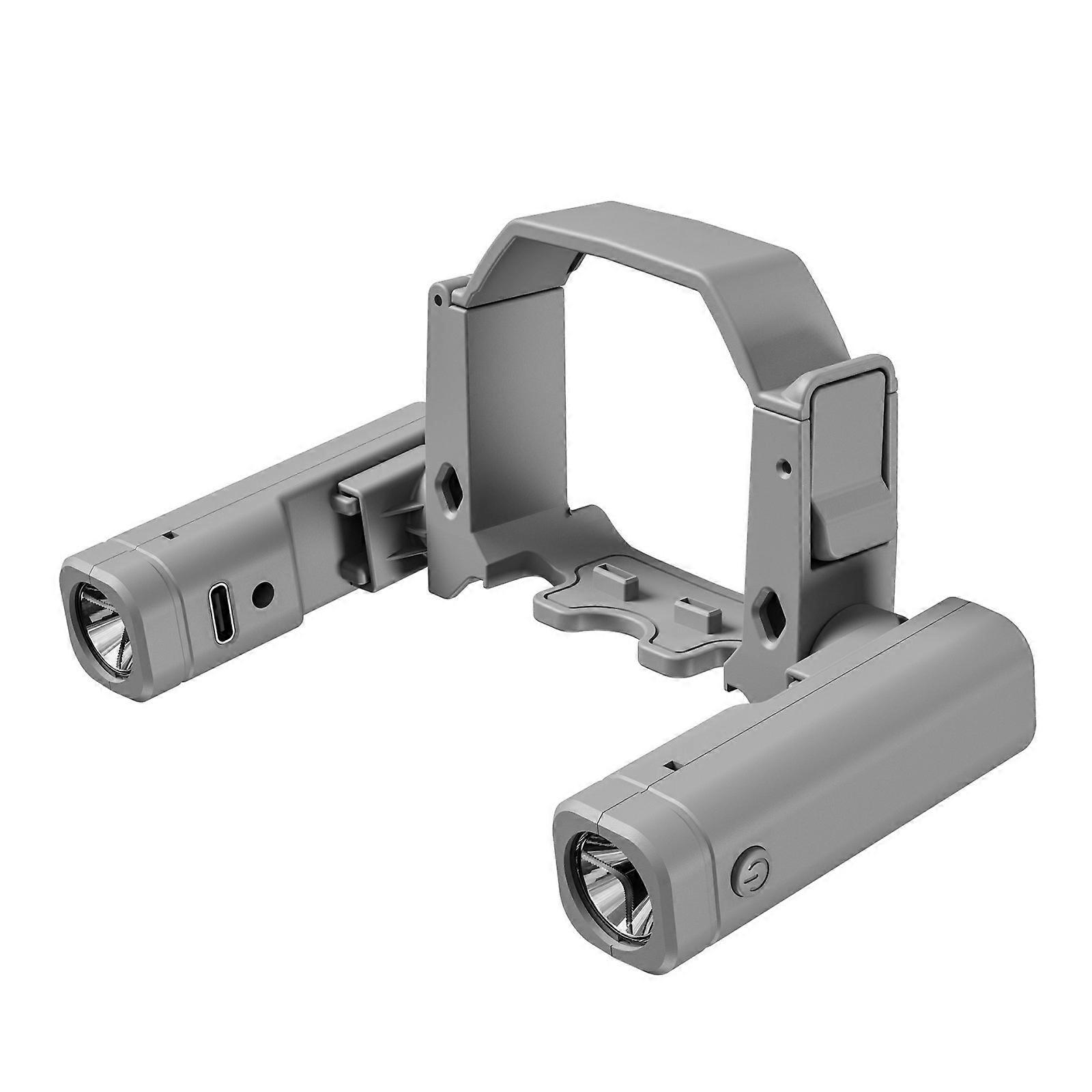 Searchlights Night Light for Mini 4 Rechargeable Double Light Multiple Modes Night Flight Light 360 Rotation Flashlights
