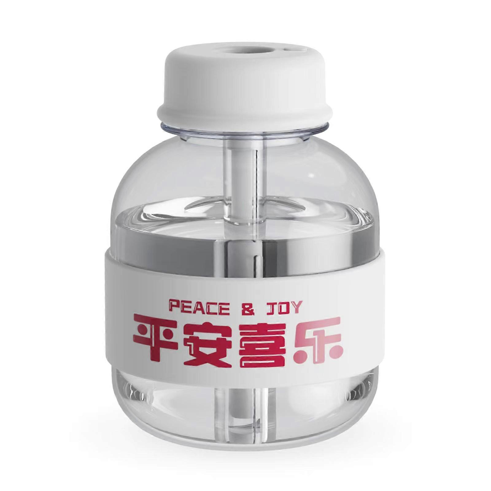 Portable Small Cool Mist Humidifiers 360ml USB Desktop Humidifier for Plants Office Car with Auto Shut Off & Night Light