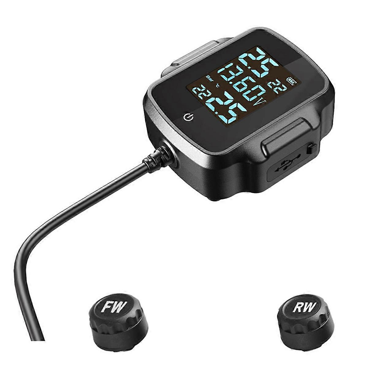 Motorcycle TPMS Motorbike Tire Pressure Monitoring System