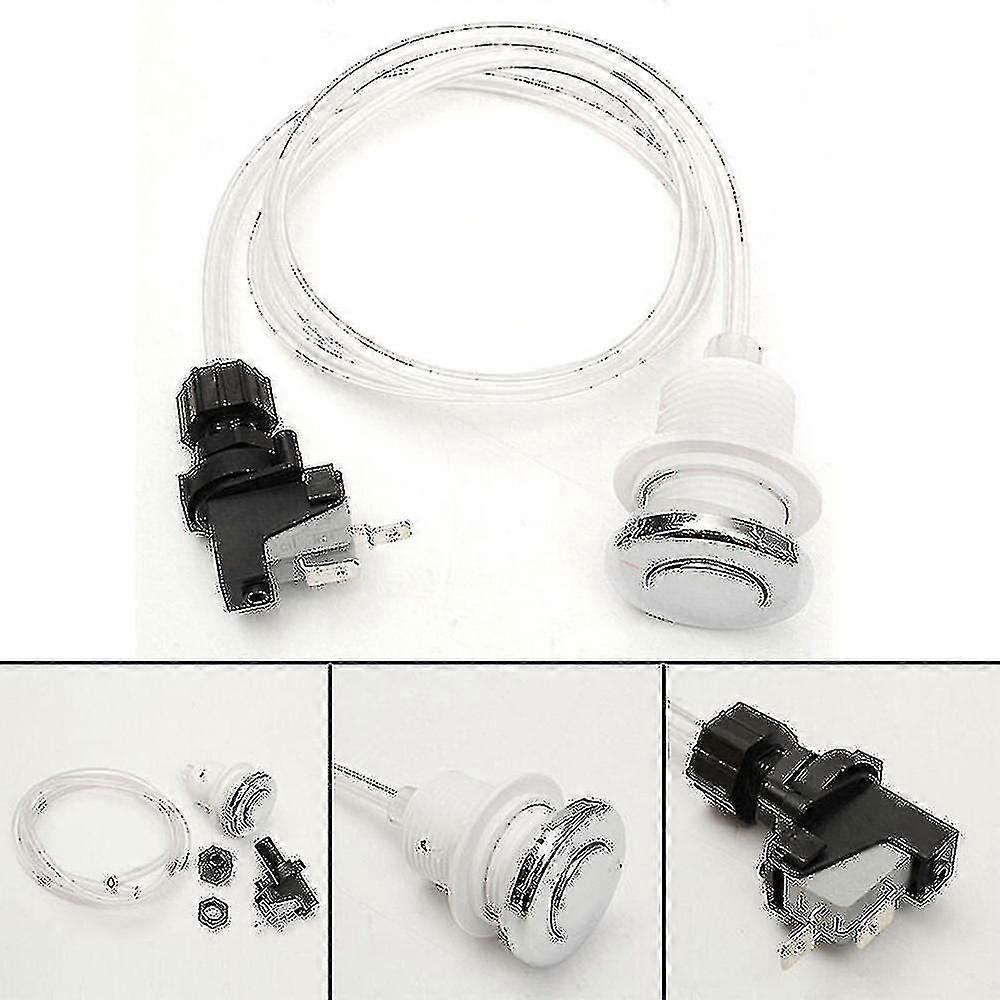 16a On/off Push Button Switch Jet Tool Set Bath Tub Spa Hose Air Pool Pneumatic Air Pressure Switch Knob For Waste Disposer-dwdz