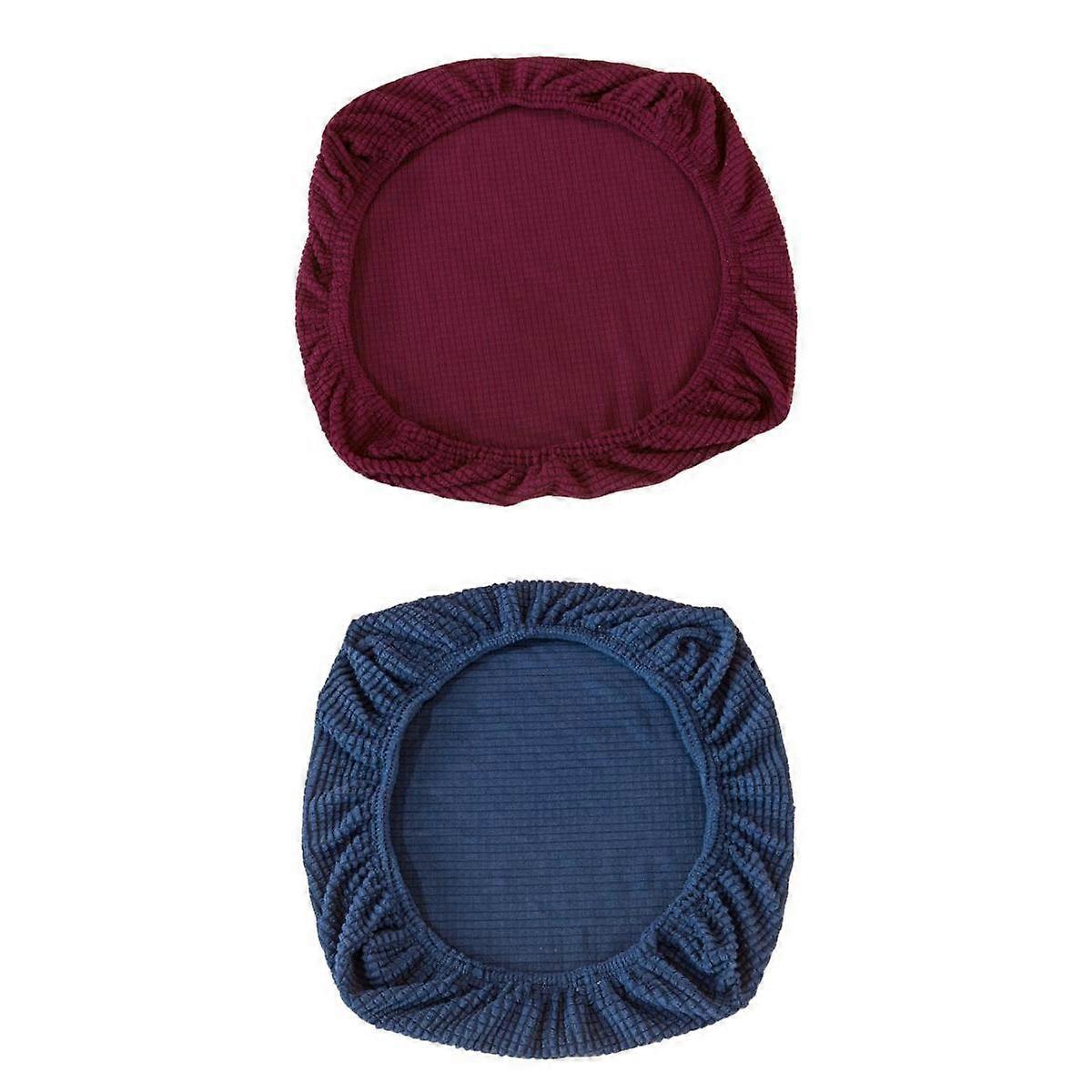 Sitzbezüge für Esszimmer Stretch Esszimmer Sitzbezüge 2er Set,