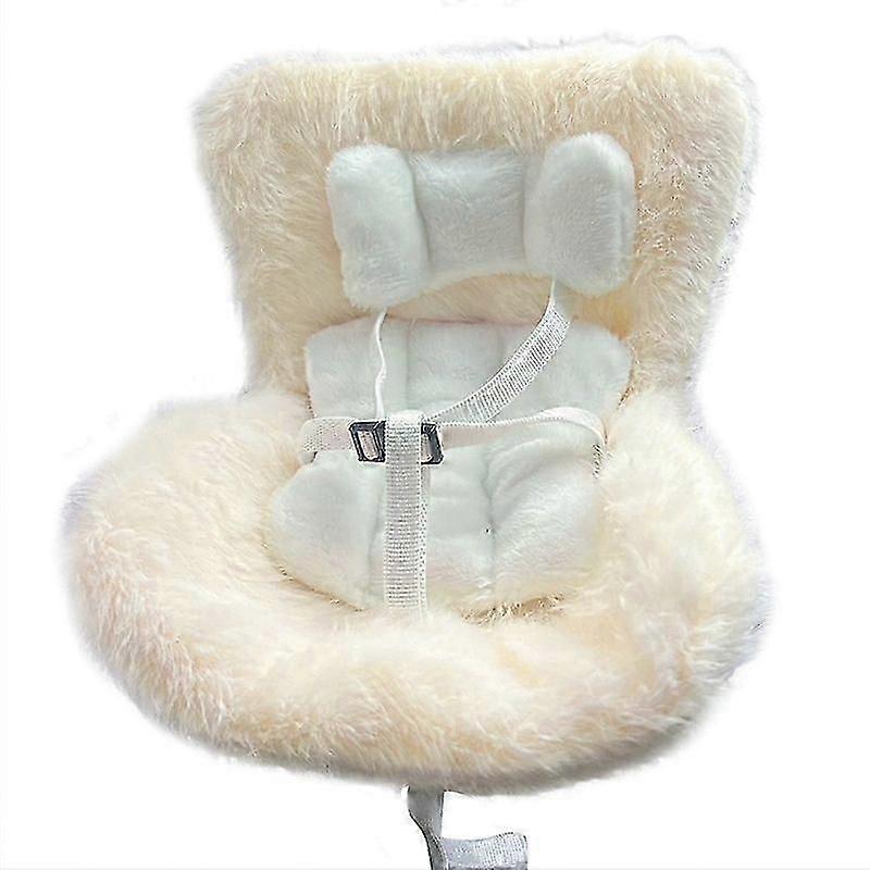 Car Air Vent Accessories Plush Sofa Seat for Labubu or 17cm Showcase Dolls, Cute Car Decoration & Display for Labubu or 17cm Plush Dolls