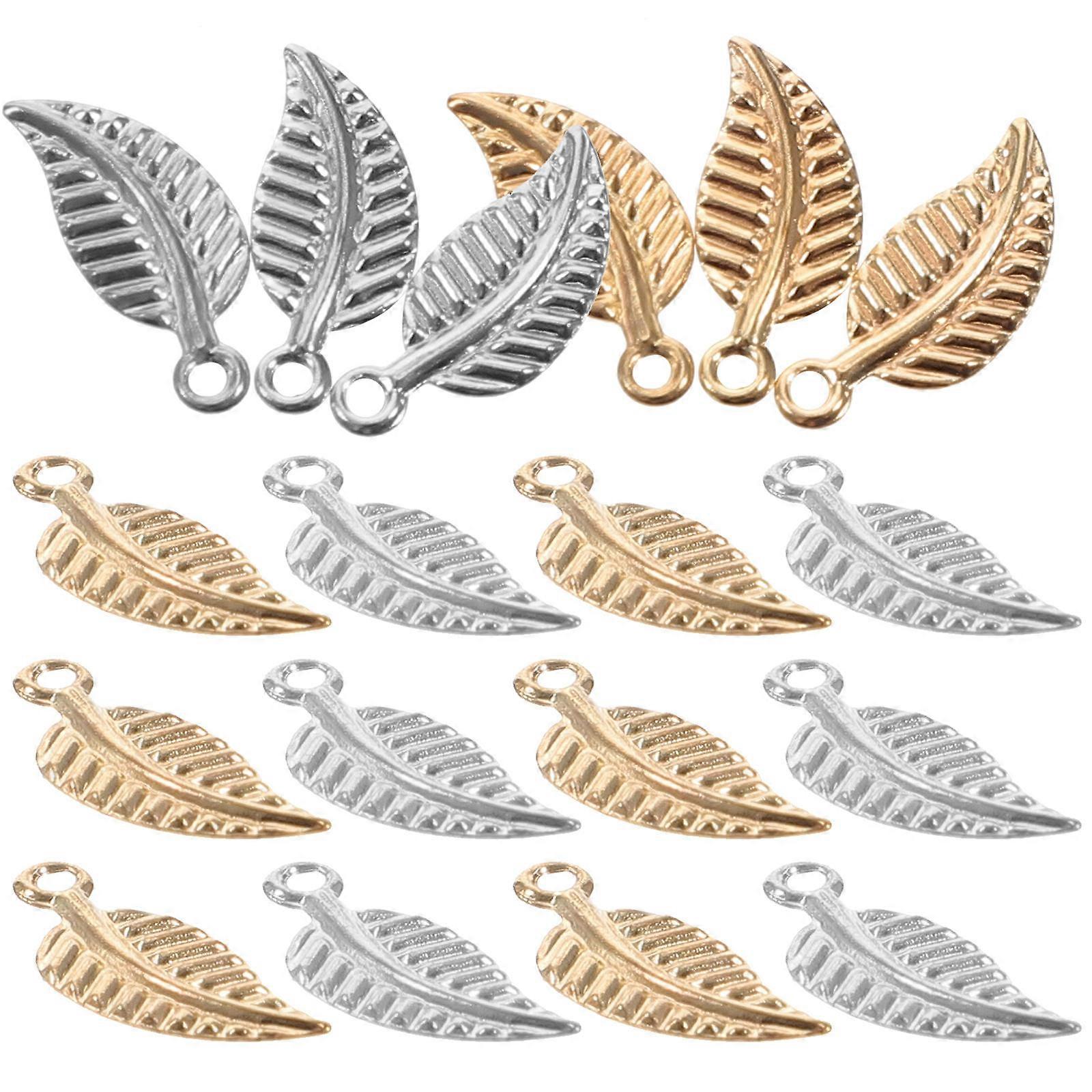 Great! It sounds like you're looking to promote or a product listing for **200pcs Leaf Shape Alloy Charms**. Here's a polished and professional