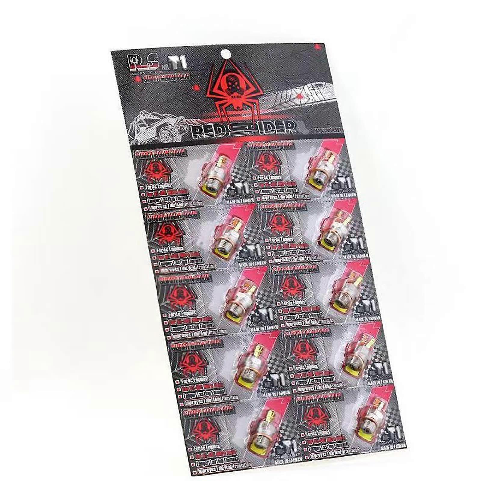 2PCS Spark Glow Plug T1 for RC Nitro Car Truck Engines Level 16-28 Compatible with Boat Models 5pcs