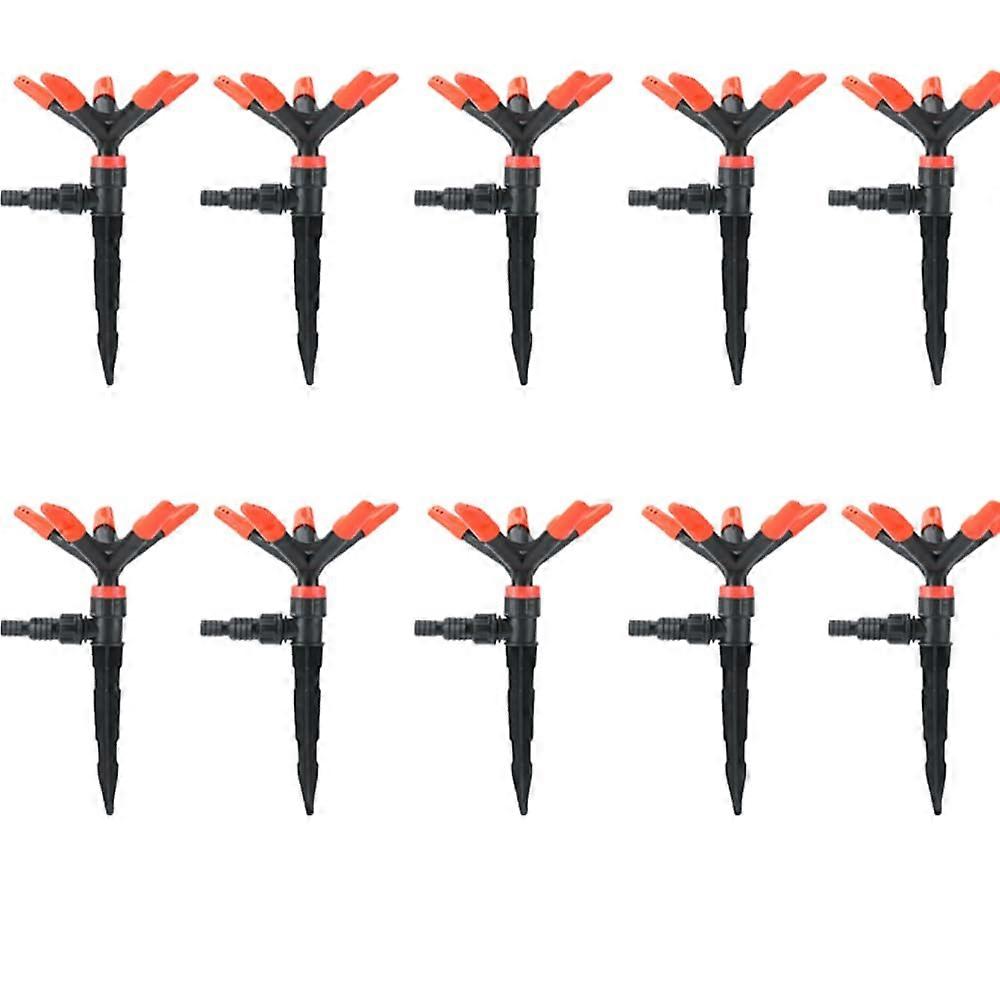 Sprinkler irrigation rotating garden products plastic (10)