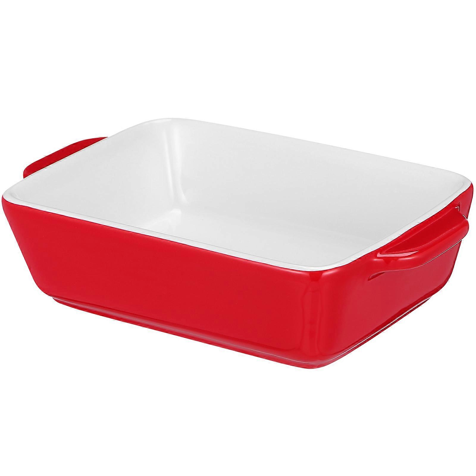 Simple and Elegant Baking Utensil, Pink Pan for Preparing Lasagna and More