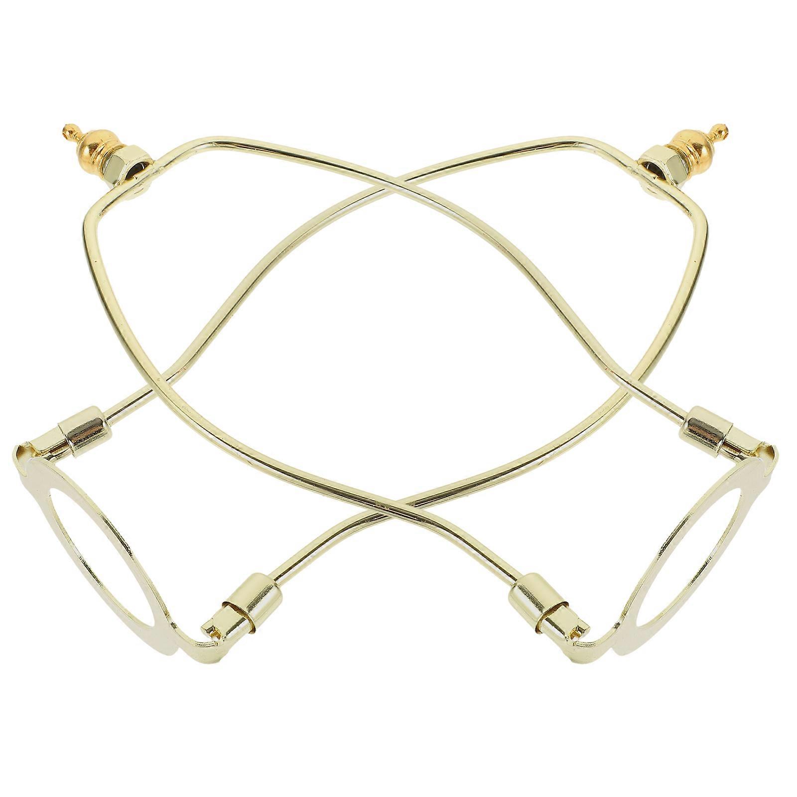 Harp Lampshade Bracket, Features Sturdy Build, Simplifies Installation for Lamps