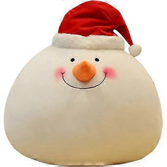 Natal Papai Noel Pelúcia Brinquedos, Papai Noel Renas Animal de pelúcia (Snowman aquecedor, 40cm)