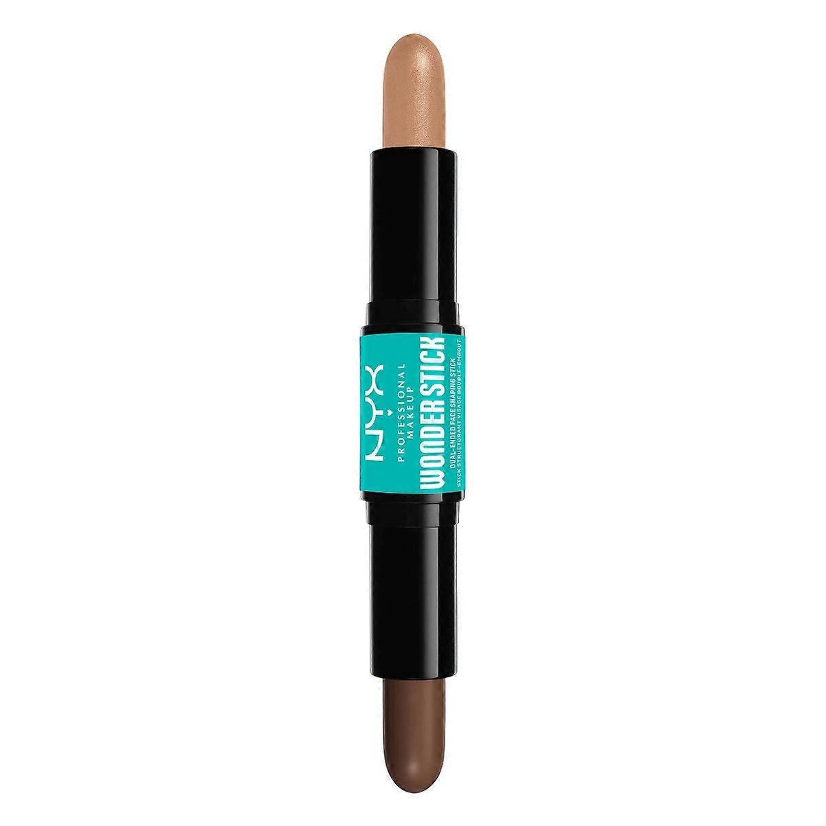 Nyx Professional Makeup Wonder Stick 2-in-1 Highlight & Contour, 05 Medium Tan - 0.28oz