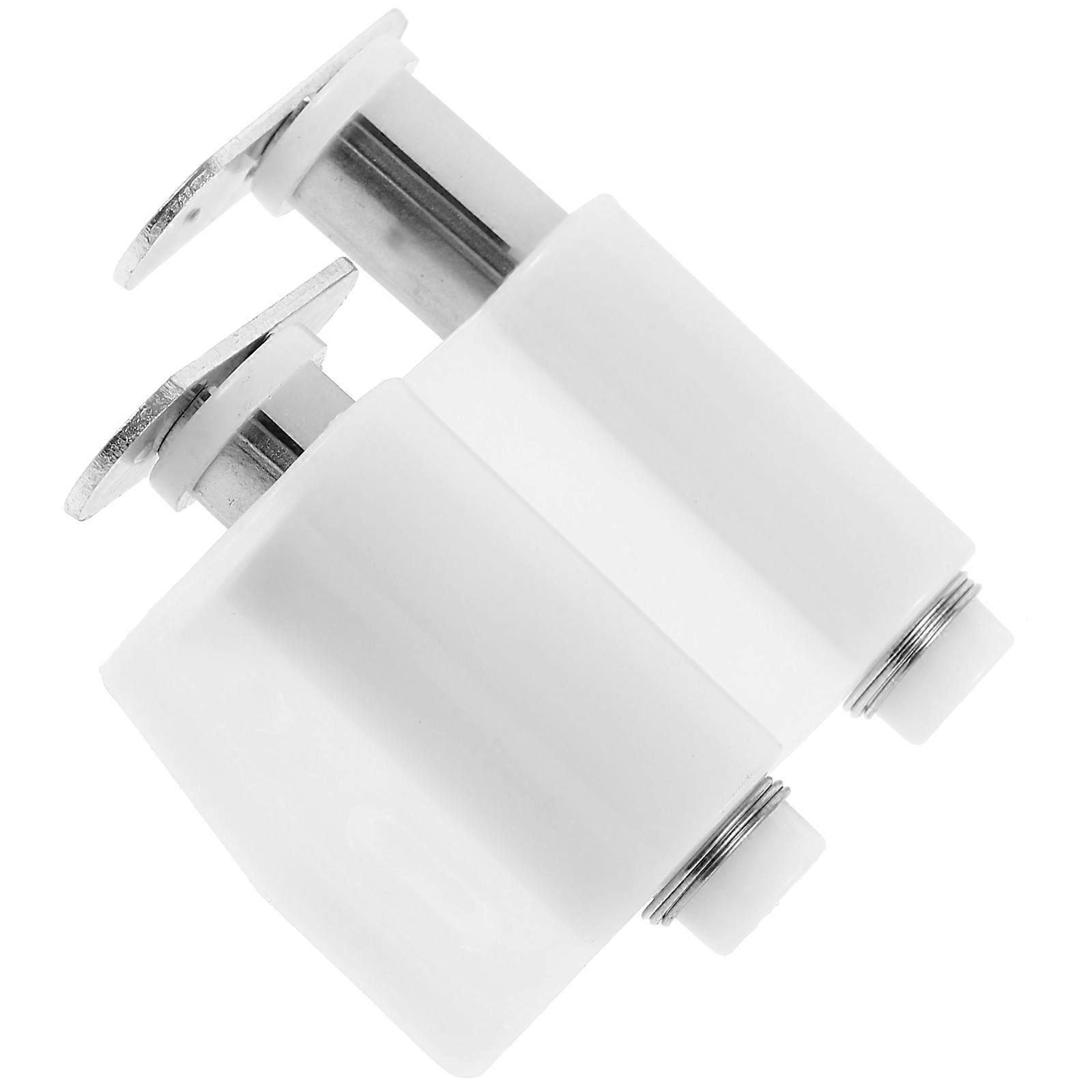 Push Button Cabinet Latch with Touch Open Mechanism, Sturdy Magnetic Door Latch for Handle Cabinets, Easy Installation and Convenient Access
