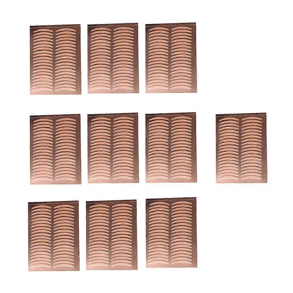 Eyelid Shaping Strips Invisible Eyelid Stickers Everyday Use Pink Medical Tape 25Sheets