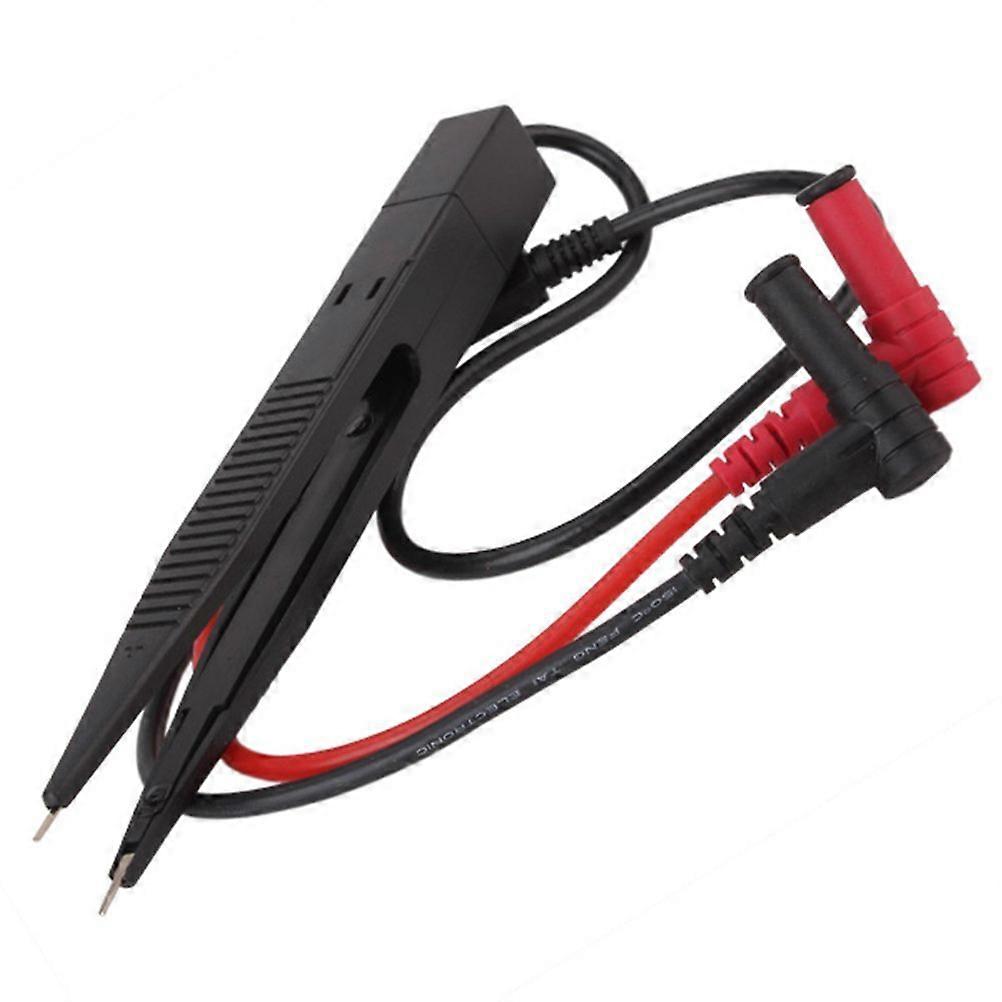電気マルチメータクリップクランプSMDテストクリップメータープローブ測定タスク11mmオープンクリップ距離60cmケーブル長電子機器測定1セット