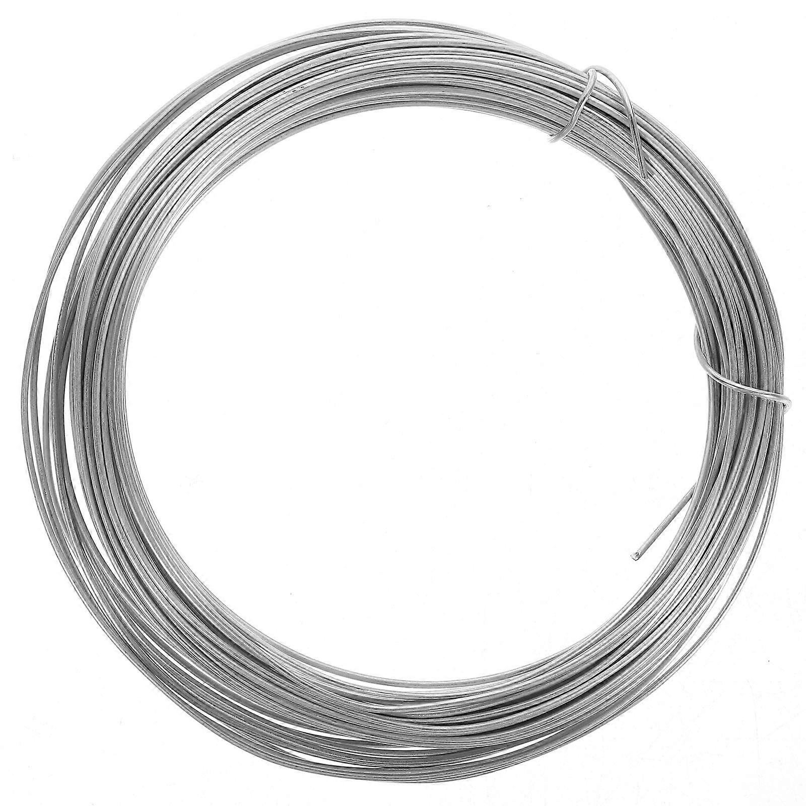 1 Roll Iron Floral Wire for DIY Crafting   Durable Wreath Fixing Wire for Flower Arrangements, Wrapping & Art Projects