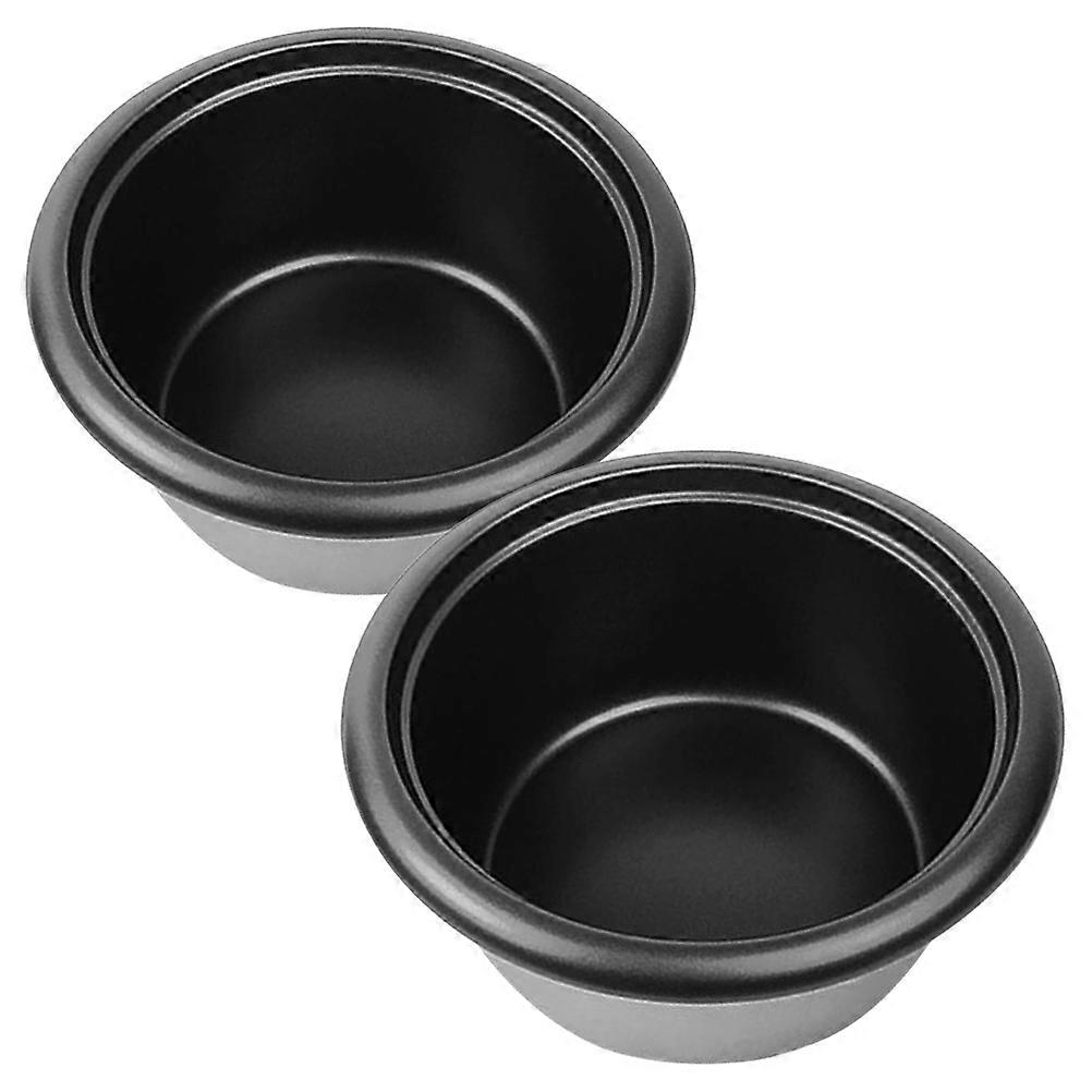 Multipurpose Rice Cooker Replacement Pot Round 19.5cm Inner Diameter 2Pcs For Electric Rice Cooker